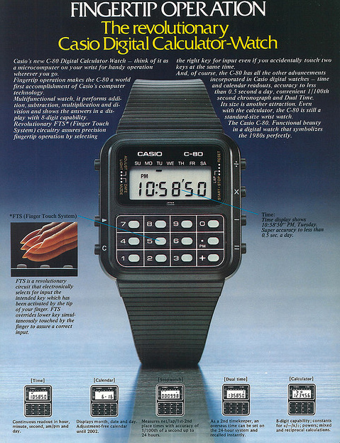 Casio C-80 | Liquid Crystal Casio C-80 | Liquid Crystal