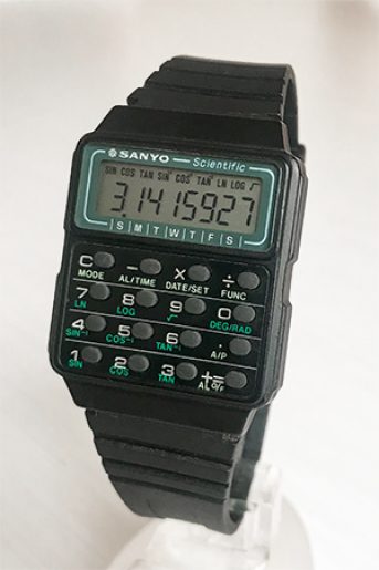 Sanyo Scientific Calculator watch 