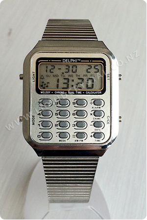 Delphi calculator watch