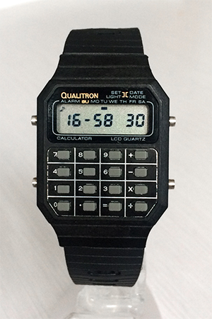 Qualitron / Compuchron /Multichron calculator watch